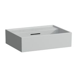 Laufen Aufsatzhandwaschbecken Kartell 340x450x140mm, Mattgrau, ohne Hahnloch, mi... LAUFEN-H8183307591091 7612738011918 (Abb. 1)