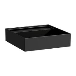 Laufen Handwaschbecken Kartell 460x460x150mm, glänzend Schwarz, ohne Hahnloch/Üb... LAUFEN-H8153310201121 7612738287856 (Abb. 1)