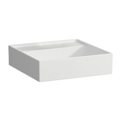 Laufen Handwaschbecken Kartell 460x460x150mm, Mattweiß, ohne Hahnloch/Überlauf... LAUFEN-H8153317571121 7612738287870 (Abb. 1)