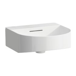 Laufen Aufsatzhandwaschbecken Sonar 420x410x170mm, Weiß LCC, ohne Hahnloch, mit ... LAUFEN-H8163414001091 7612738916725 (Abb. 1)