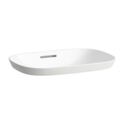 Laufen Einbauwaschtisch von oben INO 365x500x150mm, Weiß LCC, ohne Hahnloch, mit... LAUFEN-H8173024001091 7612738343415 (Abb. 1)