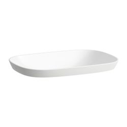 Laufen Einbauwaschtisch von oben INO 365x500x150mm, Weiß LCC, ohne Hahnloch/Über... LAUFEN-H8173024001121 7612738343439 (Abb. 1)