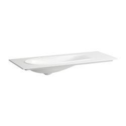 Laufen Möbelwaschtisch Slim, Ilbagnoalessi, 500x1200x15mm, Mattweiß, ohne HL/ver... LAUFEN-H8179797571091 7612738025892 (Abb. 1)