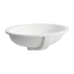 Laufen Einbauwaschtisch von unten Savoy 415x500x180mm, Weiß, oval, ohne Hahnloch... LAUFEN-H8189430001091 7612738009311 (Abb. 1)
