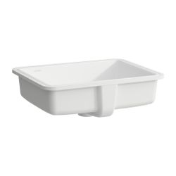 Laufen Einbauwaschtisch von unten Savoy 395x500x170mm, Mattweiß, rechteckig, ohn... LAUFEN-H8189487571091 7612738130381 (Abb. 1)