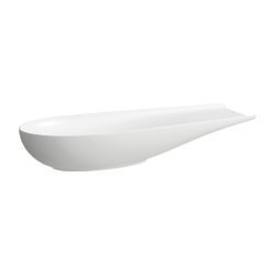 Laufen Waschtisch-Schale Ilbagnoalessi 380x1000x170mm, Mattweiß, Ablage links/re... LAUFEN-H8189747571121 7612738041090 (Abb. 1)