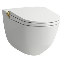 Laufen Dusch-Tiefspül-WC wandhängend Cleanet Riva 600x355x415mm, spülrandlos mit... LAUFEN-H8206917630001 7612738079871 (Abb. 1)