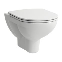 Laufen Tiefspül-WC wandhängend mit Pro Pack WC-Sitz 560x360x350mm, spülrandlos m... LAUFEN-H8669510000001 7612738908973 (Abb. 1)