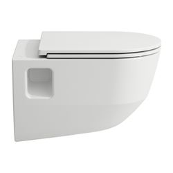 Laufen Tiefspül-WC wandhängend mit Pro Pack WC-Sitz 560x360x350mm, spülrandlos m... LAUFEN-H8669540000001 7612738909024 (Abb. 1)