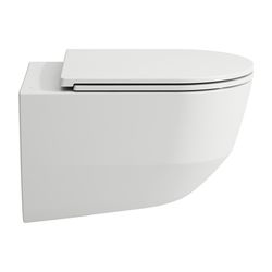 Laufen Tiefspül-WC wandhängend mit Pro Pack WC-Sitz 560x360x350mm, spülrandlos m... LAUFEN-H8669570000001 7612738909239 (Abb. 1)