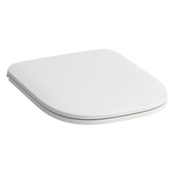 Laufen WC-Sitz mit Deckel Meda, Slim, mit Absenkautomatik, abnehmbar, Weiß... LAUFEN-H8911150000001 7612738148423 (Abb. 1)