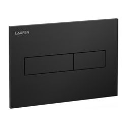 Laufen Drückerplatte Horizon INEO 213x145x6mm, Mattschwarz, aus Kunststoff, Betä... LAUFEN-H9001117160001 7612738099091 (Abb. 1)