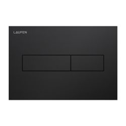 Laufen Drückerplatte Horizon INEO 213x145x6mm, Mattschwarz, aus Kunststoff, Betä... LAUFEN-H9001117160001 7612738099091 (Abb. 1)