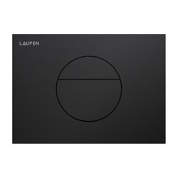 Laufen Drückerplatte Sunrise INEO 203x145x6mm, Mattschwarz, aus Kunststoff, Betä... LAUFEN-H9001127160001 7612738099169 (Abb. 1)