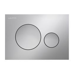 Laufen Drückerplatte Moon INEO 203x145x6mm, Mattchrom, aus Kunststoff, Betätigun... LAUFEN-H9001140070001 7612738098537 (Abb. 1)
