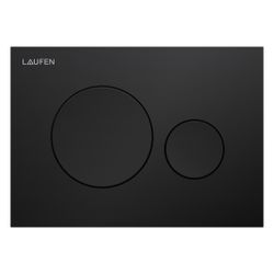 Laufen Betätigungsplatte Ineo Moon 203x145x6mm, mit Dual-Flaush Titanischwarz ma... LAUFEN-H9001141630001 7612738098582 (Abb. 1)