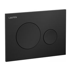 Laufen Drückerplatte Moon INEO 203x145x6mm, Mattschwarz, aus Kunststoff, Betätig... LAUFEN-H9001147160001 7612738098544 (Abb. 1)