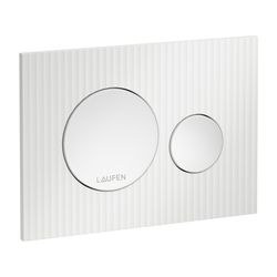 Laufen Drückerplatte Moondance INEO 203x145x6mm, Weiß, aus Kunststoff, Betätigun... LAUFEN-H9001160000001 7612738076979 (Abb. 1)