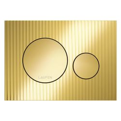 Laufen Betätigungsplatte Moondance Ineo 203x145x6mm aus Kunsstoff, PVD, Gold glä... LAUFEN-H9001160010001 7612738098698 (Abb. 1)