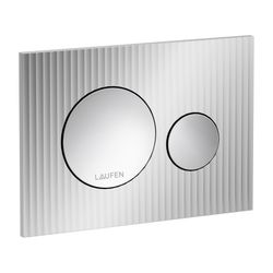 Laufen Drückerplatte Moondance INEO 203x145x6mm, Chrom, aus Kunststoff, Betätigu... LAUFEN-H9001160040001 7612738098667 (Abb. 1)