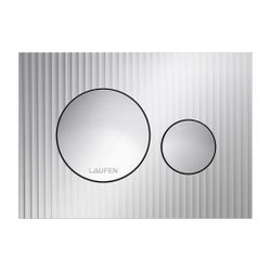 Laufen Drückerplatte Moondance INEO 203x145x6mm, Chrom, aus Kunststoff, Betätigu... LAUFEN-H9001160040001 7612738098667 (Abb. 1)