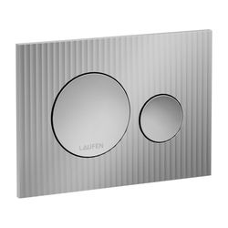 Laufen Drückerplatte Moondance INEO 203x145x6mm, Mattchrom, aus Kunststoff, Betä... LAUFEN-H9001160070001 7612738098674 (Abb. 1)