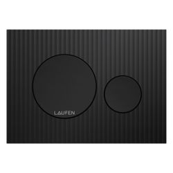 Laufen Betätigungsplatte Ineo Moondance 203x145x6mm, mit Dual-Flaush Titanschwar... LAUFEN-H9001161630001 7612738098728 (Abb. 1)