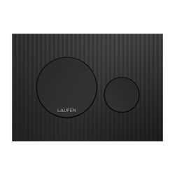 Laufen Drückerplatte Moondance INEO 203x145x6mm, Mattschwarz, aus Kunststoff, Be... LAUFEN-H9001167160001 7612738098681 (Abb. 1)
