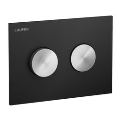 Laufen Drückerplatte Groove INEO 203x145x6mm, Mattschwarz, Kunststoff, Betätigun... LAUFEN-H9001171240001 7612738098872 (Abb. 1)