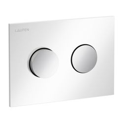 Laufen Drückerplatte Groove INEO 203x145x6mm, Gold, glänzend Weiß, Kunststoff, B... LAUFEN-H9001171930001 7612738098858 (Abb. 1)
