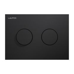 Laufen Drückerplatte Groove INEO 203x145x6mm, Mattschwarz, aus Kunststoff, Betät... LAUFEN-H9001177160001 7612738098834 (Abb. 1)