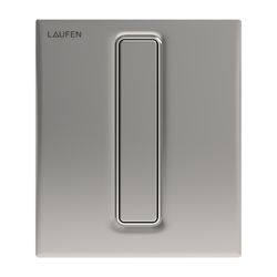 Laufen Urinal Drückerplatte AU101 INEO, 125x145x10mm, Chrom, aus Kunststoff, mit... LAUFEN-H9091010040001 7612738028299 (Abb. 1)