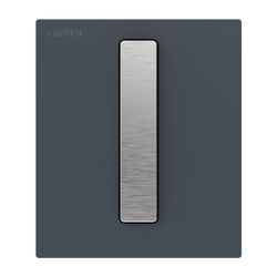 Laufen Installationssy., INEO AU102 Urinal Drückerplatte Glas Anthrazit/Tasten i... LAUFEN-H9091020780001 7612738028343 (Abb. 1)