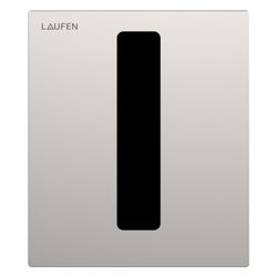 Laufen IR-Betätigungsplatte Urinal Ineo E-AU105, Edelstahl gebürstet/Schwarz, H9... LAUFEN-H9091059280001 7612738115715 (Abb. 1)