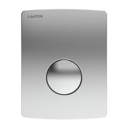 Laufen Urinal Drückerplatte AU109 INEO, 126x162x17mm, Chrom, aus Kunststoff... LAUFEN-H9091090040001 7612738028404 (Abb. 1)