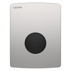 Laufen IR-Betätigungsplatte Urinal Ineo E-AU111, Edelstahl gebürstet/Schwarz, H9... LAUFEN-H9091119280001 7612738115753 (Abb. 1)