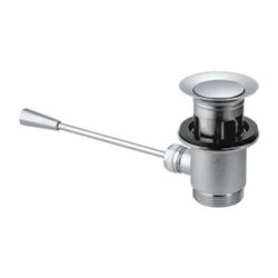 Laufen Ablaufventil, Durchmesser 63mm, Anschluss 1 1/4", mit 216mm Stange... LAUFEN-HF104464100000 7612738966478 (Abb. 1)