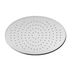 Laufen Kopfbrause 226x346mm, Edelstahl, verchromt Oval Ohne Brausenarm, mit Rubi... LAUFEN-HF504728100000 7612738995096 (Abb. 1)