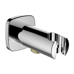 Laufen Anschlussbogen City für Handbrause, fester Halter, Ausladung 77mm, Vollme... LAUFEN-HF504773100000 7612738000479 (Abb. 1)