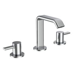 Laufen 3-Loch Waschtischmischer Meda, Festauslauf Ausladung 110mm ohne Ablaufven... LAUFEN-HF506612100000 7612738061708 (Abb. 1)