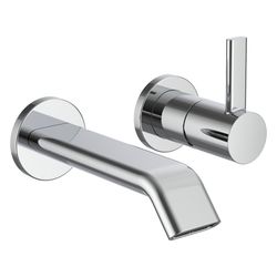 Laufen 2-Loch Einhebel-Waschtischmischer Meda, Unterputz, Ausladung 150mm, Chrom... LAUFEN-HF506622100000 7612738061739 (Abb. 1)