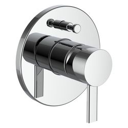 Laufen Einhebel-Wannenmischer Meda, Unterputz, mit Rohrunterbrecher und 2 Mischw... LAUFEN-HF506689100000 7612738061821 (Abb. 1)