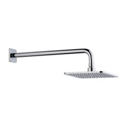 Laufen Kopfbrauseset, Wandmontage Kopfbrause 202x202mm, Chrom, Wandarm Quadratis... LAUFEN-HF960102100001 7612738998790 (Abb. 1)
