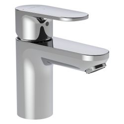 Laufen Waschtisch-Mischer Pro X, Ausladung 100mm, mit EcoPlus, ohne Ablaufventil... LAUFEN-HF506902100000 7612738138837 (Abb. 1)