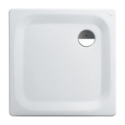 Laufen Duschwanne Platina 800x800x25mm, Weiß, aus Stahl, Ablauf seitlich mit Ant... LAUFEN-H2150016000401 4014804936461 (Abb. 1)