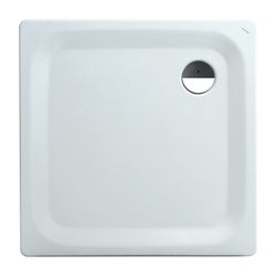 Laufen Duschwanne Platina 900x900x25mm, Weiß, aus Stahl, Ablauf seitlich, inklus... LAUFEN-H2150020000401 4014804936522 (Abb. 1)