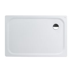 Laufen Duschwanne Platina 800x1200x25mm, Weiß, aus Stahl, Ablauf seitlich mit An... LAUFEN-H2150056000401 4014804719798 (Abb. 1)