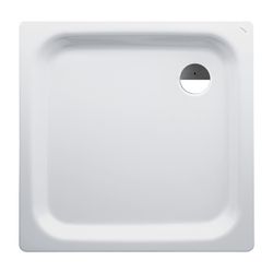 Laufen Duschwanne Platina 900x900x65mm, Weiß, aus Stahl, Ablauf seitlich mit Ant... LAUFEN-H2150126000401 4014804491496 (Abb. 1)