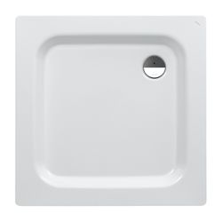 Laufen Duschwanne Platina 1000x1000x65mm, Weiß, aus Stahl, Ablauf seitlich mit A... LAUFEN-H2150146000401 4014804988637 (Abb. 1)