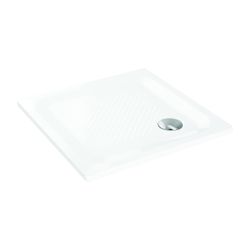 Laufen Duschwanne Platina 900x900x65mm, Weiß, aus Stahl, Ablauf seitlich mit Ant... LAUFEN-H2150126000401 4014804491496 (Abb. 1)